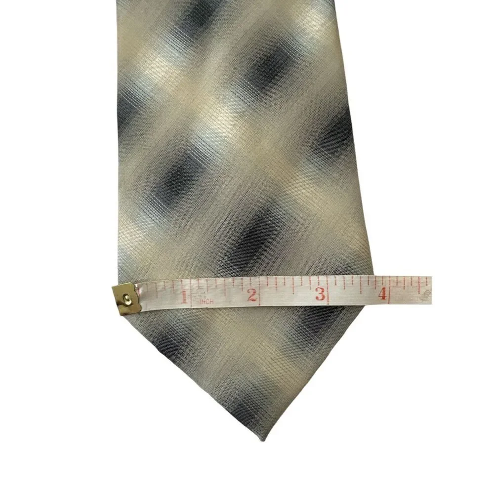 Angelo Rossi Mens Tie Microfiber Designed In Italy Gray‎ Corpcore Classic